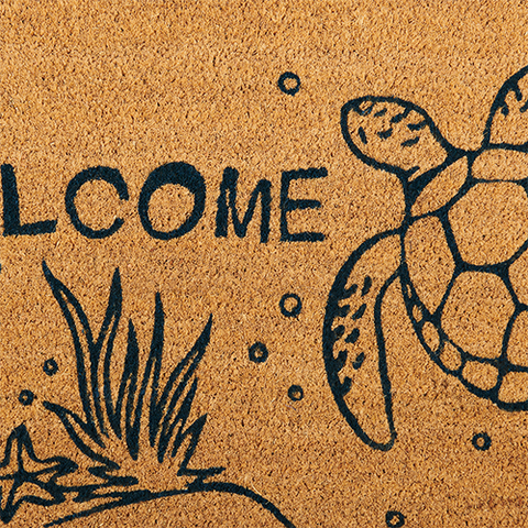 Doormat Turtle - 70 x 40 cm