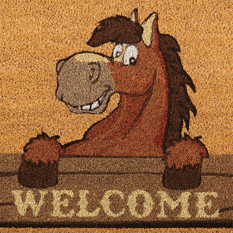 Doormat Horse - 70 x 40 cm