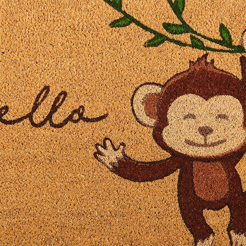 Doormat Monkey - 70 x 40 cm