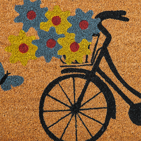 Doormat Bike - 70 x 40 cm