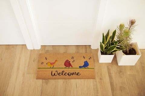 Doormat Singer Birds - 70 x 40 cm