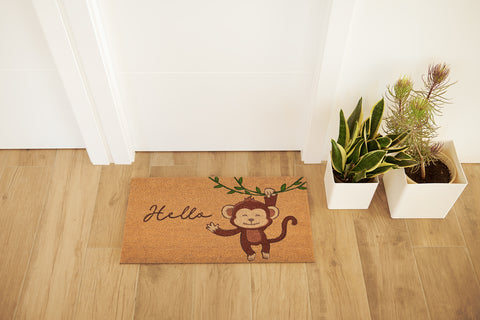 Doormat Monkey - 70 x 40 cm